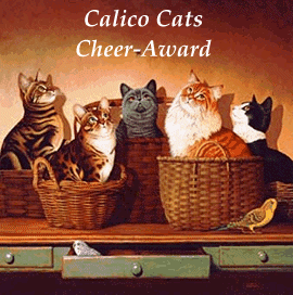 Calico Cat Cheer Award