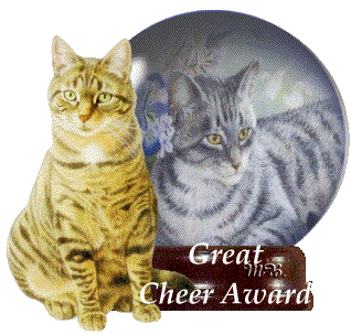 Calico Cat Cheer Award