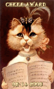 Calico Cat Cheer Award